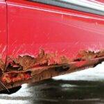 What do you know about rusting of a vehicle and how you can prevent it?