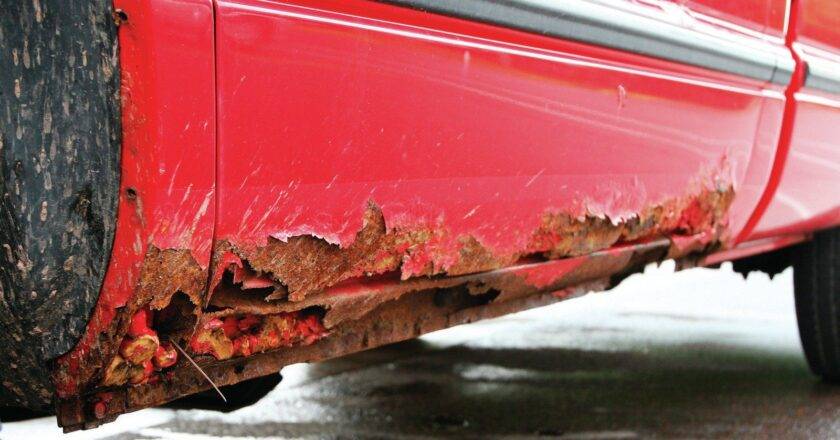What do you know about rusting of a vehicle and how you can prevent it?
